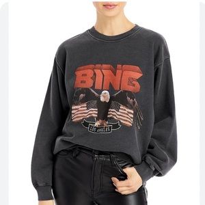Anine Bing vintage eagle sweatshirt. Size XS.
